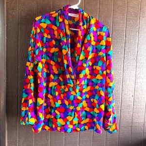 Nice vintage colorful blues.